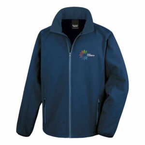 Mens Softshell Jacket in Navy