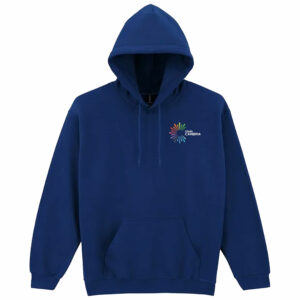 Adult Overhead Hoodie in Navy